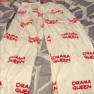 Really cute pjs pants medium used 1 time